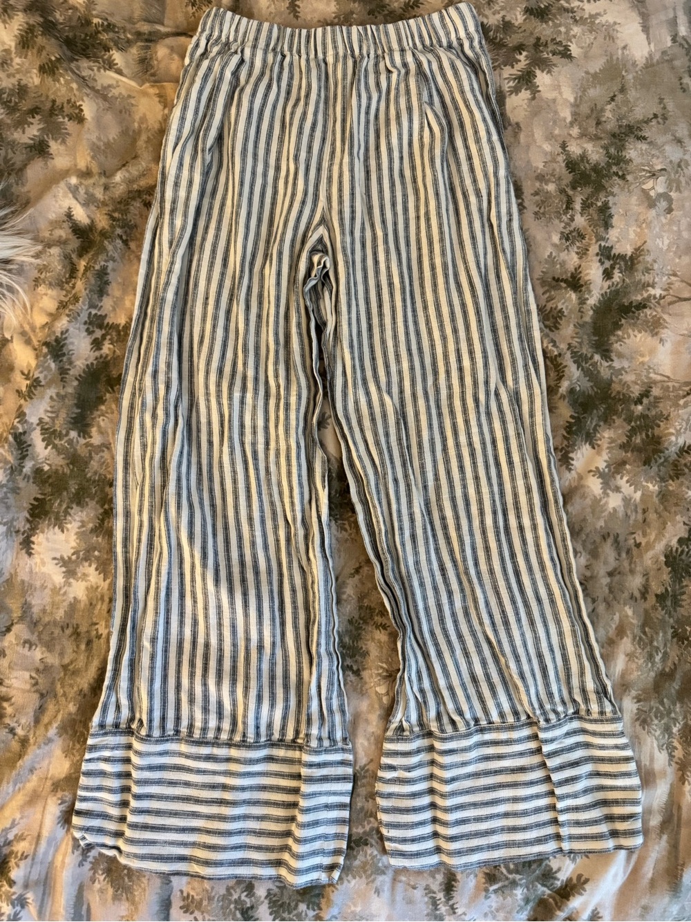 OG $188 Reformation Fernando Wide-Leg Striped Pants - Picture 4 of 5